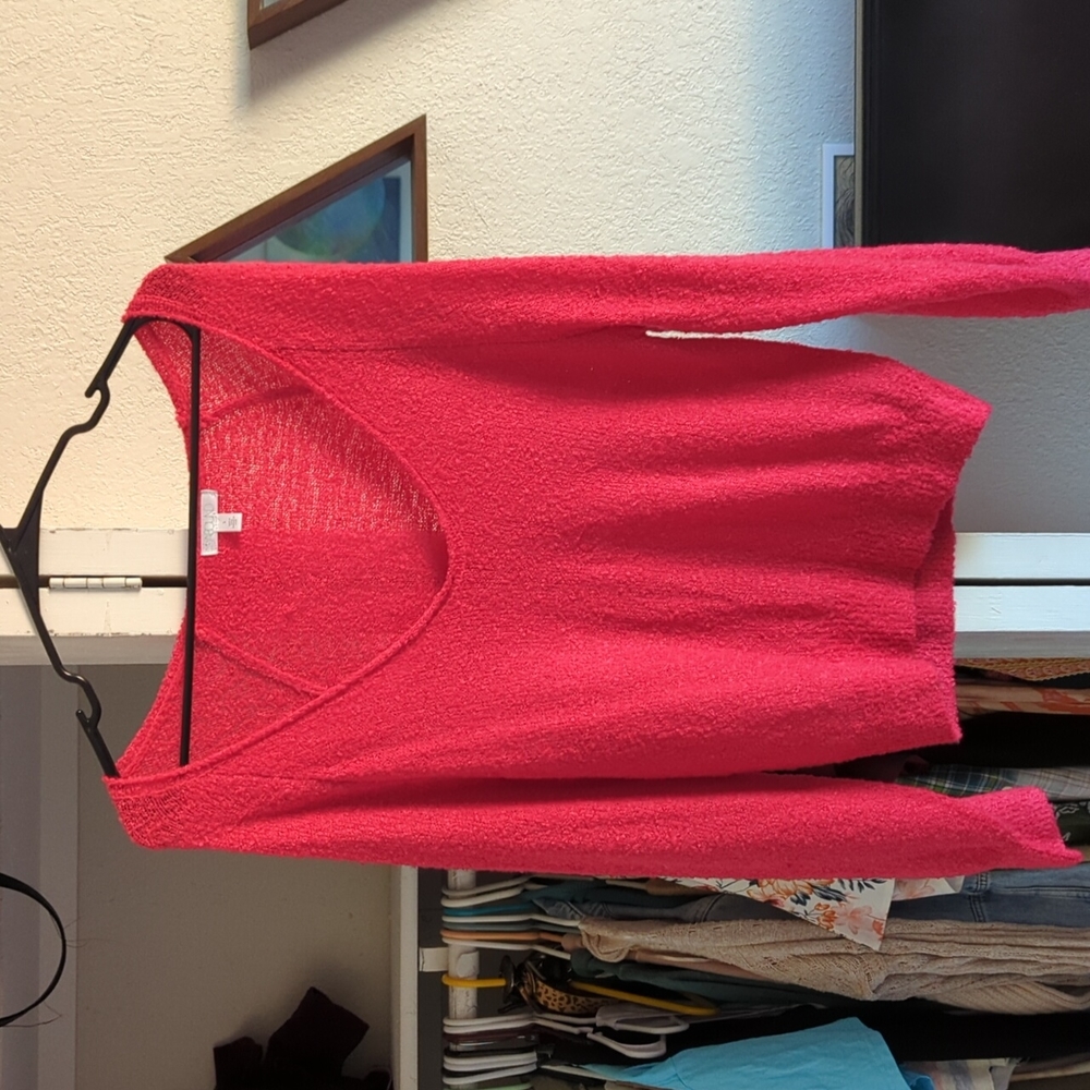 Magenta Sweater worn once